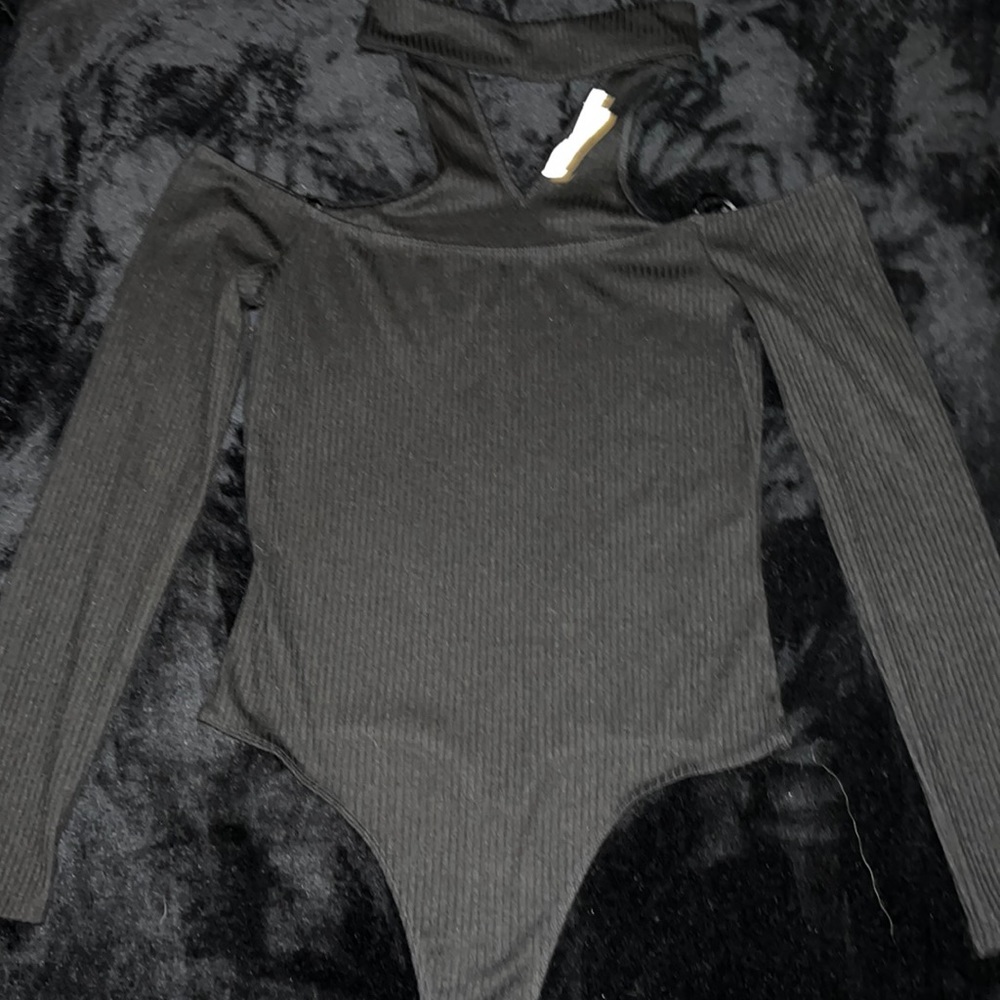 ASTR the label ribbed thong bodysuit